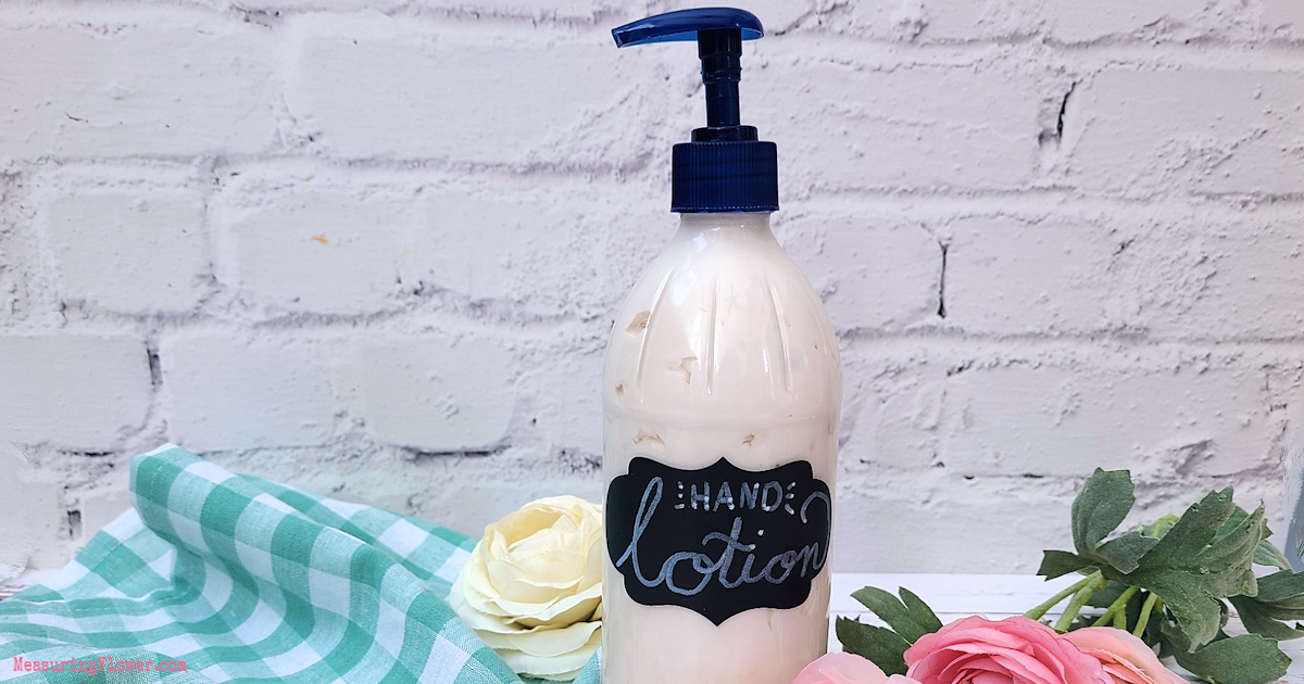 diy pumpable lotion